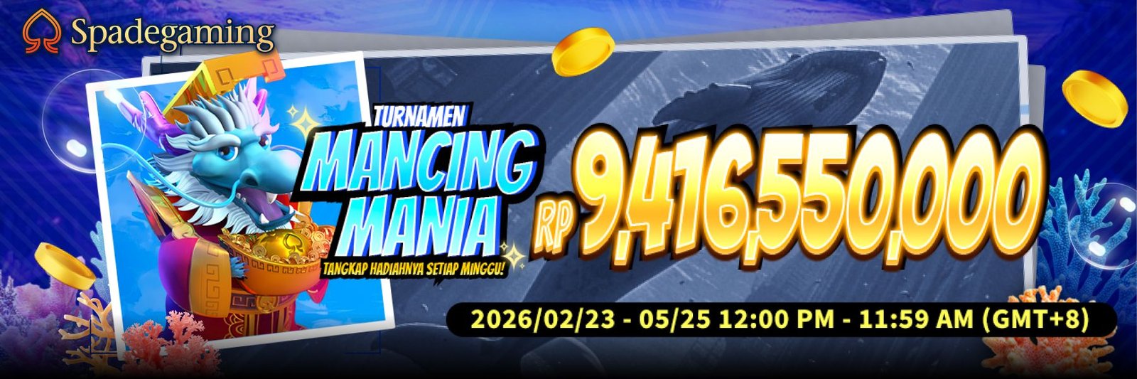 Turnamen Mancing Mania - Spadegaming