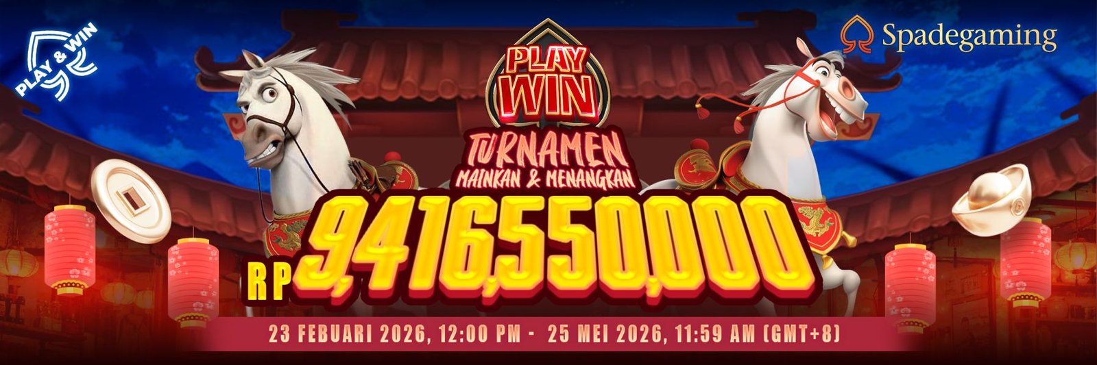 Play and Win Tournament - Spadegaming